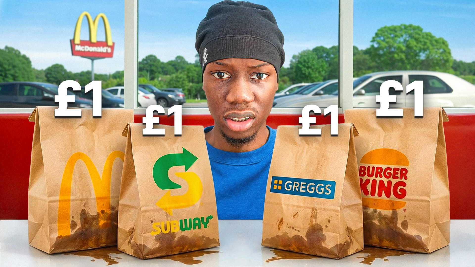 I Tried EVERY £1 Menu